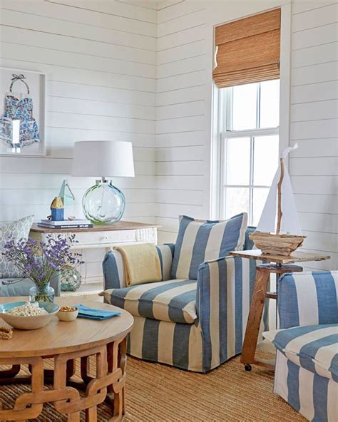 nautical couch|beach cottage style couch.